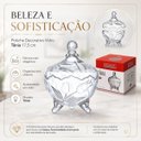 Ver imagem 7 de Potiche Decorativo Vidro Tania 17,5cm