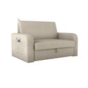 Ver imagem 1 de Sofá Cama Daiane 2 Lugares com Baú Boucle Millenium Matrix