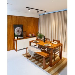 Banco em Madeira Maciça 120cm Craft  - 10