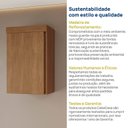 Ver mais imagens de Ponte Planejada 1 Porta Arani CabeCasa MadeiraOriginals Marrom/Cinamomo