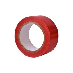 Fita Demarcação de Solo Pvc 48 Mm X 30 Metros - Vermelha - 2