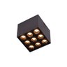 Spot de Sobrepor Nordecor Powerus Led 18w Bivolt Preto 3000k Luz Amarela - 1