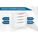Ver imagem 3 de Cômoda Juvenil Complet M260 c/ 4 Gavetas Branco - Kappesberg