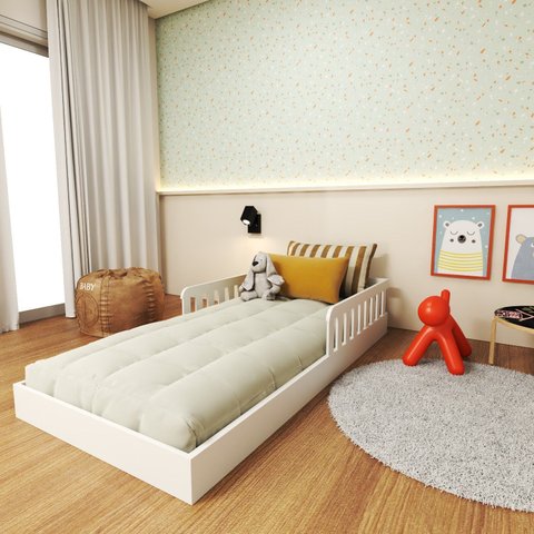 Cama Infantil Montessoriana Solteiro Ayla