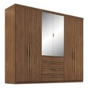 Ver imagem 3 de Guarda-roupa Casal 6 Portas Giardino