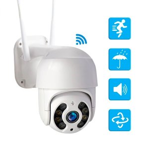 Câmera Ip Wifi Speed Dome - Vigilância Externa/interna