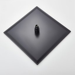 Chuveiro Moderno Monocomando Parede 4 Peças Preto 30cm - 3