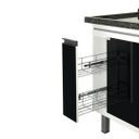 Ver imagem 4 de Gabinete de Cozinha Grande Porta Tempero Pia 174cm 100% MDF:Branco