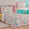 Kit Colcha + Jogo De Cama Lençol Solteiro 4 Peças Cut - 1