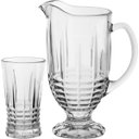 Ver imagem 1 de METTER JG JARRA/COPOS 24x18x12cm 1L/200ml CRISTAL ECO TRANSP 7PÇ