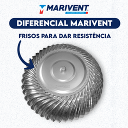Exaustor Eólico Industrial Marivent 24 Polegadas 610mm - 4
