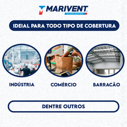 Exaustor Eólico Industrial Marivent 24 Polegadas 610mm - 5