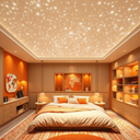 Ver mais imagens de Céu Estrelado Kit Rgbw Iluminação Led Fibra Ótica 400 Ponto