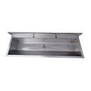 Ver imagem 4 de Lavatório Coletivo com Bancada para 2 Torneiras 1,20m - Construinox