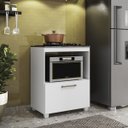 Ver imagem 3 de Balcão para Cooktop 4 e 5 Bocas 75cm com Gaveta Armário Multiuso