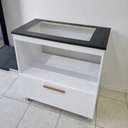 Ver imagem 4 de Balcão para Cooktop 4 e 5 Bocas 75cm com Gaveta Armário Multiuso