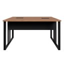Ver imagem 5 de Mesa de Trabalho para Escritório 2 Lugares Nog Pre 1,35m F5