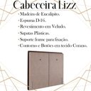 Ver imagem 3 de Cabeceira Casal 138 cm Lizz Veludo Rose Soon