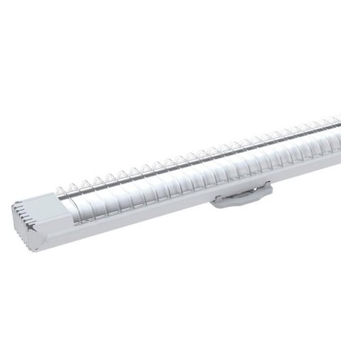 Luminária Sobrepor Taschibra Calha Lumifácil 120cm Bivolt Preto