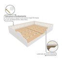 Ver imagem 7 de Cama Infantil Montessoriana Casal Fluffy
