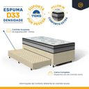 Ver imagem 5 de Cama Box com Colchão Espuma D33 Pillow In Anjos Ortosleep + Auxiliar de Espuma Unique Solteiro 88cm