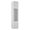 Ver imagem 7 de Quarto de Casal Modulado 12 Portas Orion Branco – Leifer Móveis