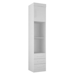 Quarto de Casal Modulado 12 Portas Orion Branco – Leifer Móveis - 7 Quarto de Casal Modulado 12 Portas Orion Branco – Leifer Móveis - 7