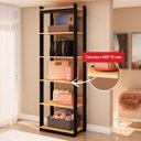 Ver imagem 5 de Estante Closet Guarda Roupa Modulo 5 Prat. Freijó/Preto