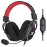 Fone de Ouvido Gamer Redragon Zeus X H510-RGB - Preto/Vermelho - 1