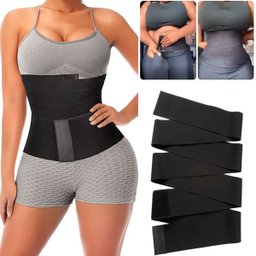 Cinta Faixa Redutor de Medidas Ajustável Modeladora Corporal - 2