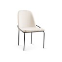 Ver imagem 7 de Conjunto Sala de Jantar Mesa Cone 108cm e 4 Cadeiras Maya Bege