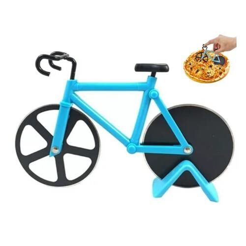 Cortador de Pizza Bike Bicicleta Fatiador Aço Inox Sortido - 2