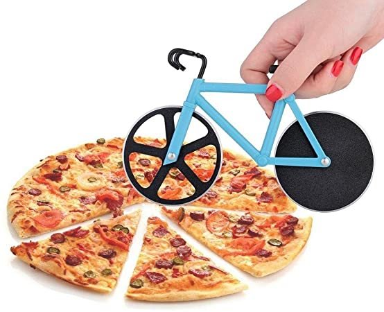 Cortador De Pizza Bike Bicicleta Fatiador Aço Inox Sortido