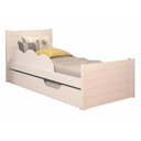 Ver imagem 1 de Cama Solteiro Elza c/Auxiliar Branco - Cimol