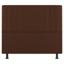 Ver imagem 5 de Kit Cabeceira E Baú Cama Box King 195Cm Suede Terracota