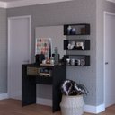 Ver imagem 2 de Conjunto com 3 Nichos Preto Meme KitCubos