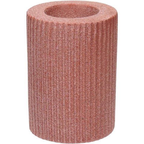 Castiçal Porta Vela Suporte Home&co Cerâmica 10x7x7cm Terracota