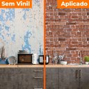 Ver imagem 3 de Kit 14 Metros de Papel de Parede Lavavel Tijolo Rustico Vermelho