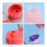 Garrafa de Água 900ml Colorida com Marcador de Horas Adesivo - 4