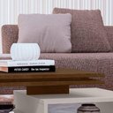 Ver imagem 5 de Mesa de Centro Lima Retangular Madeira 90cm Naturalle e Off White