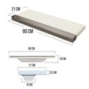 Ver imagem 2 de Cascata Embutir 80cm em Inox 304 com LED RGB Smart Wi-Fi para Piscina