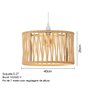Luminária de Teto Tipo Pendente Nobre Corda Náutica Off White - 3