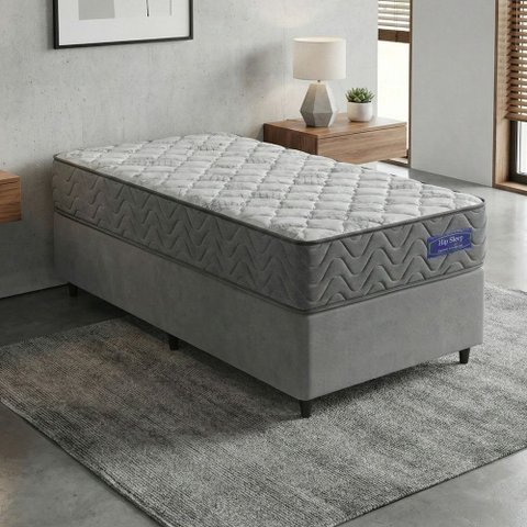 Colchão Solteiro Molas Ensacadas Atlanta 88x188x22cm