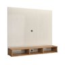 Painel para Tv Sol Suspenso 50 Polegadas para Sala - Off White com Nature - 3