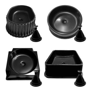 Formas para Fabricar Cuba Pia Banheiro com Suporte - Xmoldes