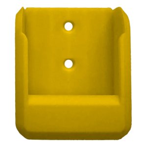 Suporte de Parede para Controle de Ar Condicionado - Amarelo