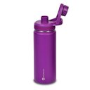 Ver imagem 1 de Garrafa Térmica Goldentec Colors - 500ml - Inox - Quente ou Frio Ate 24h - Bpa Free - Roxo - 60299