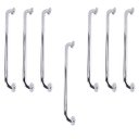 Ver imagem 1 de Barra de Apoio 70cm Inox Kit 7 Unidades Banheiro Box Gestante Idoso Criança Deficiente Proteçao Resi