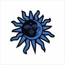 Ver imagem 2 de Tapete Sol e Lua, para Decoração e Entrada de Porta.