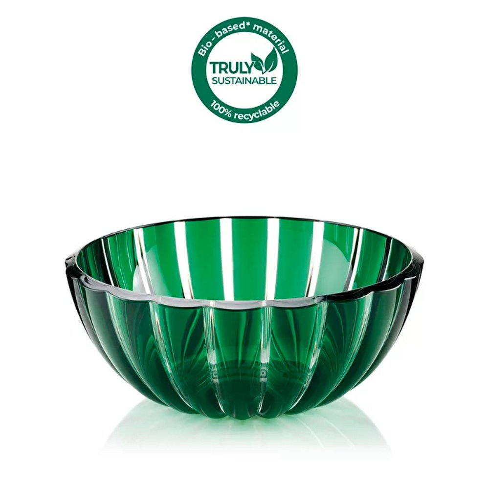 Tigela Bowl M em Bio Plástico Não Fóssil 20cm - Dolcevita - Esmeralda - Guzzini